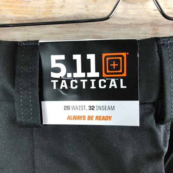 5.11 Tactical Black Covert Khaki 2.0 Pants (NW4) - Picture 3 of 7